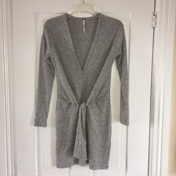 Free People Ginger Cozy Tie-Front Dress - Picture 4 of 16